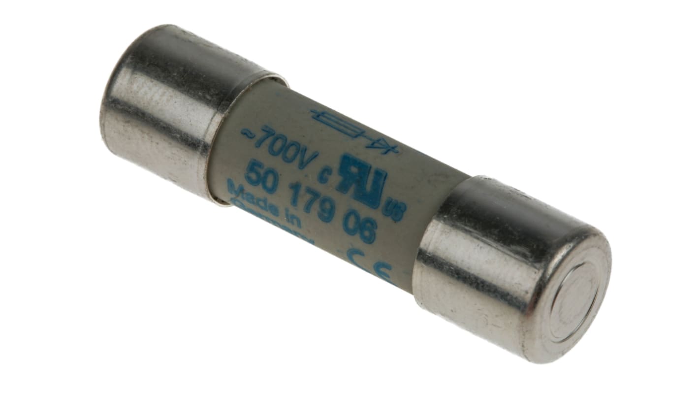 SIBA 20A Ceramic Cartridge Fuse, 10 x 38mm