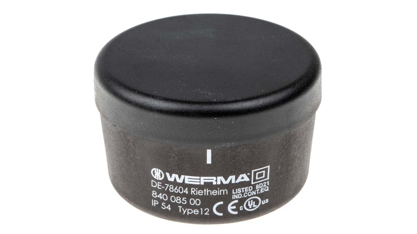 Werma 840 Series Terminal unit, 24 V dc, 230 V ac, AC, DC, IP54