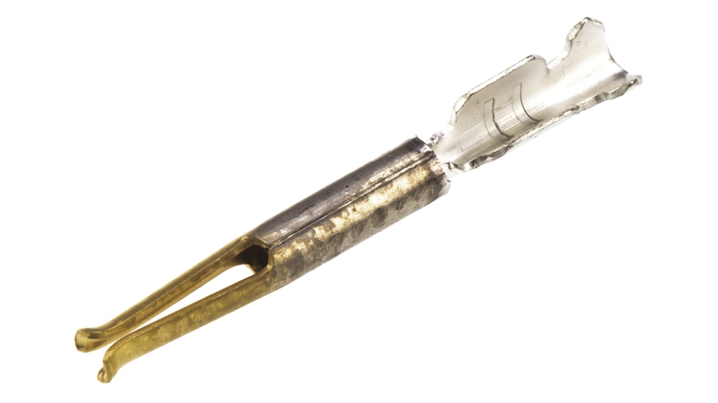 TE Connectivity, AMPLIMITE HDP-22 Series, size 22 Female Crimp D-sub Connector Contact, Gold over Nickel Signal, 28