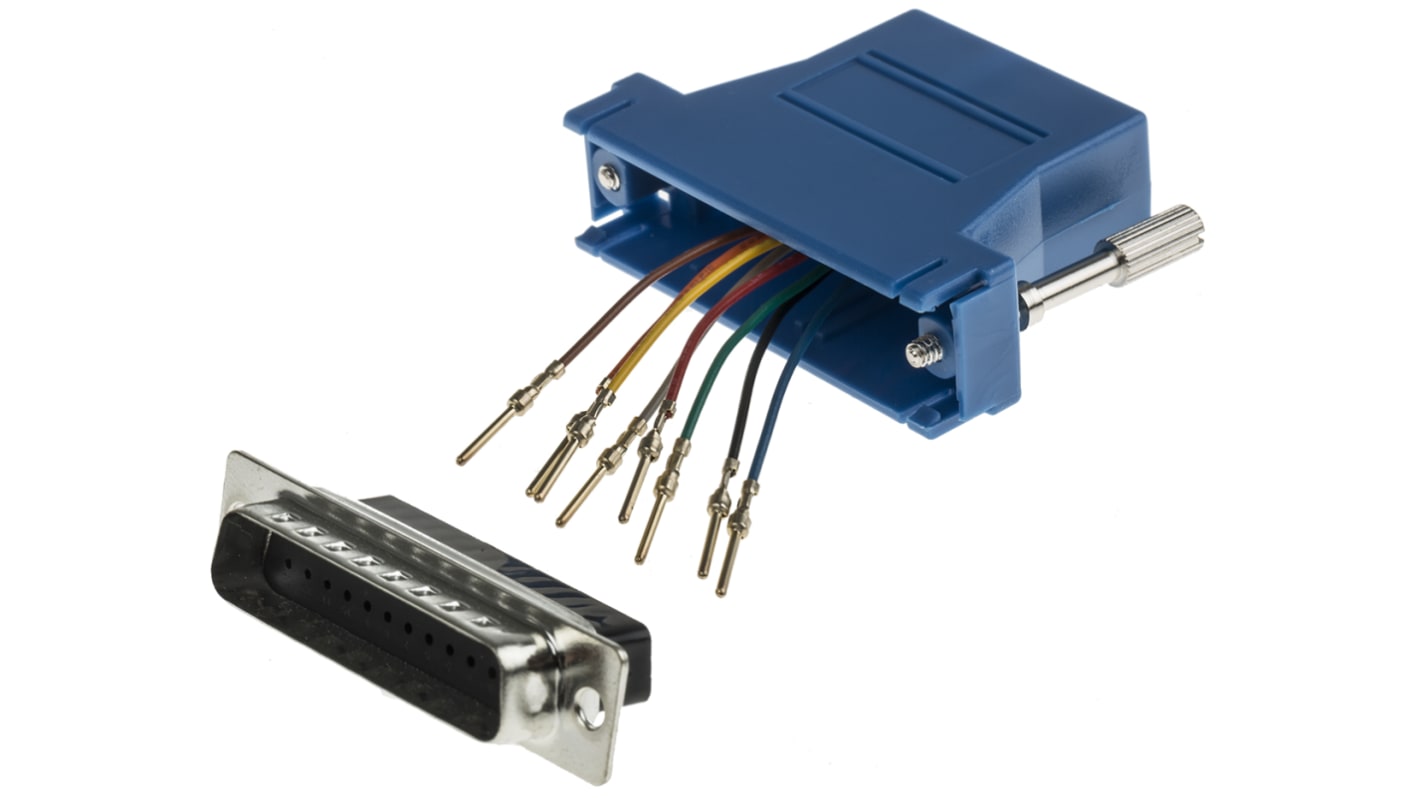 Adattatore D-sub RS PRO, da Maschio D-Sub a 25 vie, a Femmina RJ45