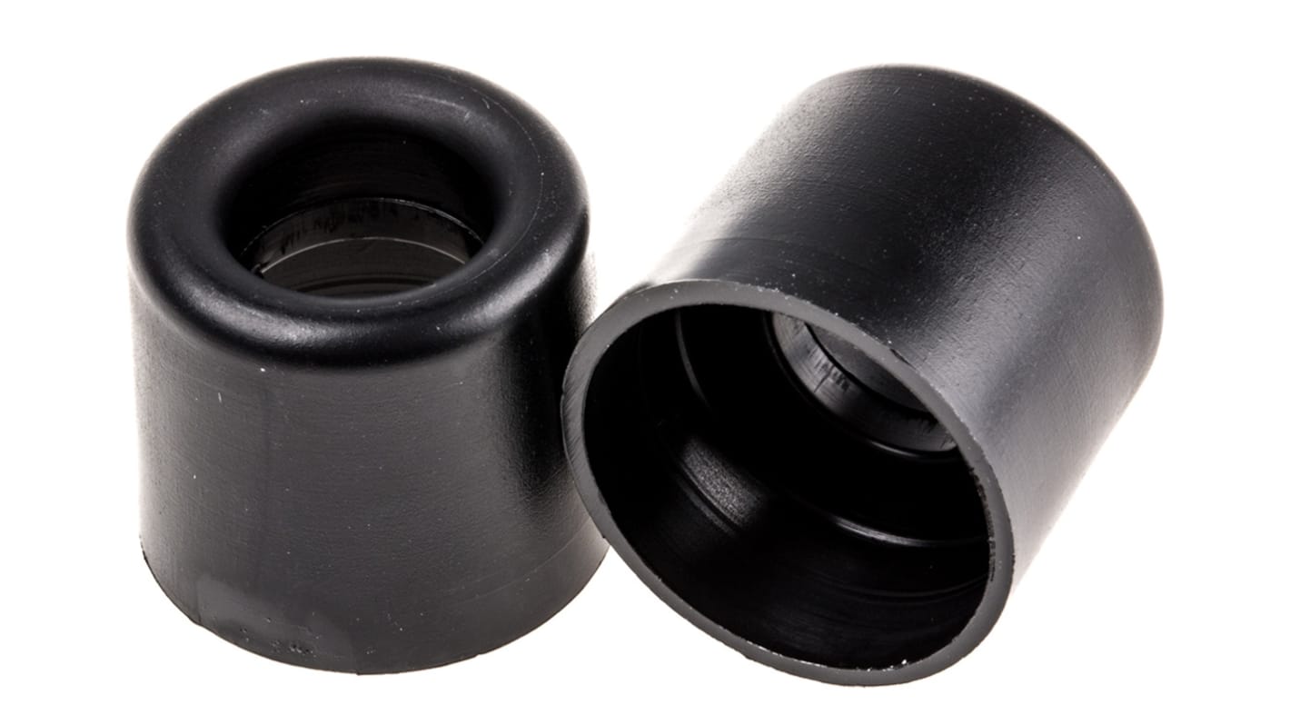 PMA Terminal Sleeve, Conduit Fitting, 17mm Nominal Size, M25, PA 6, Black