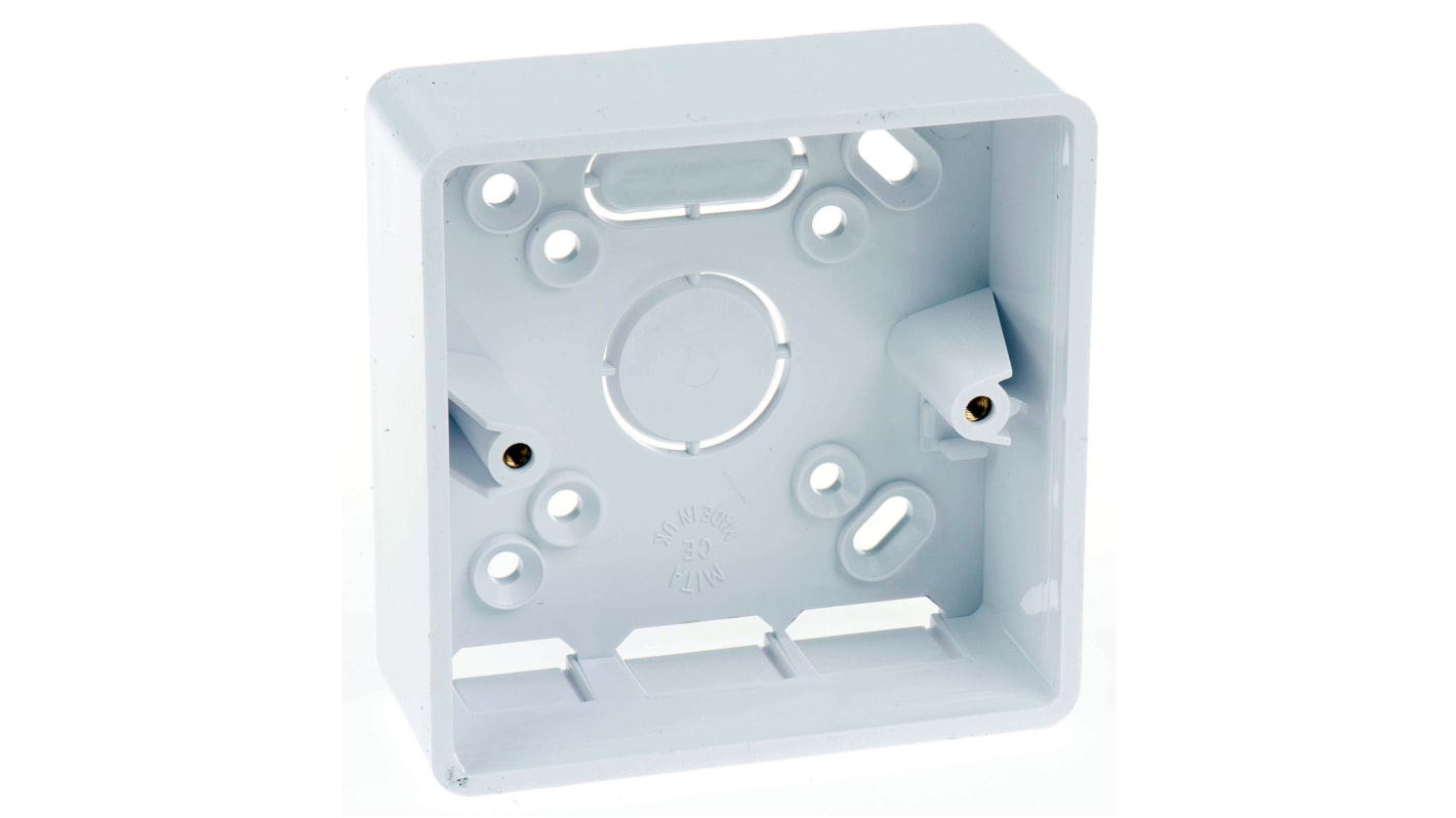 Schneider Electric uPVC Cable Trunking Corner Box, Miniature PVC