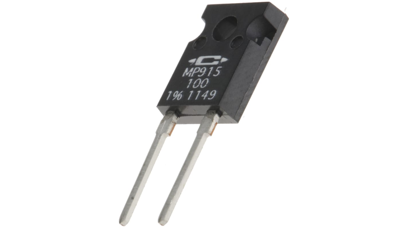 Resistenza Caddock serie MP915, 100Ω, 15W, ±1%