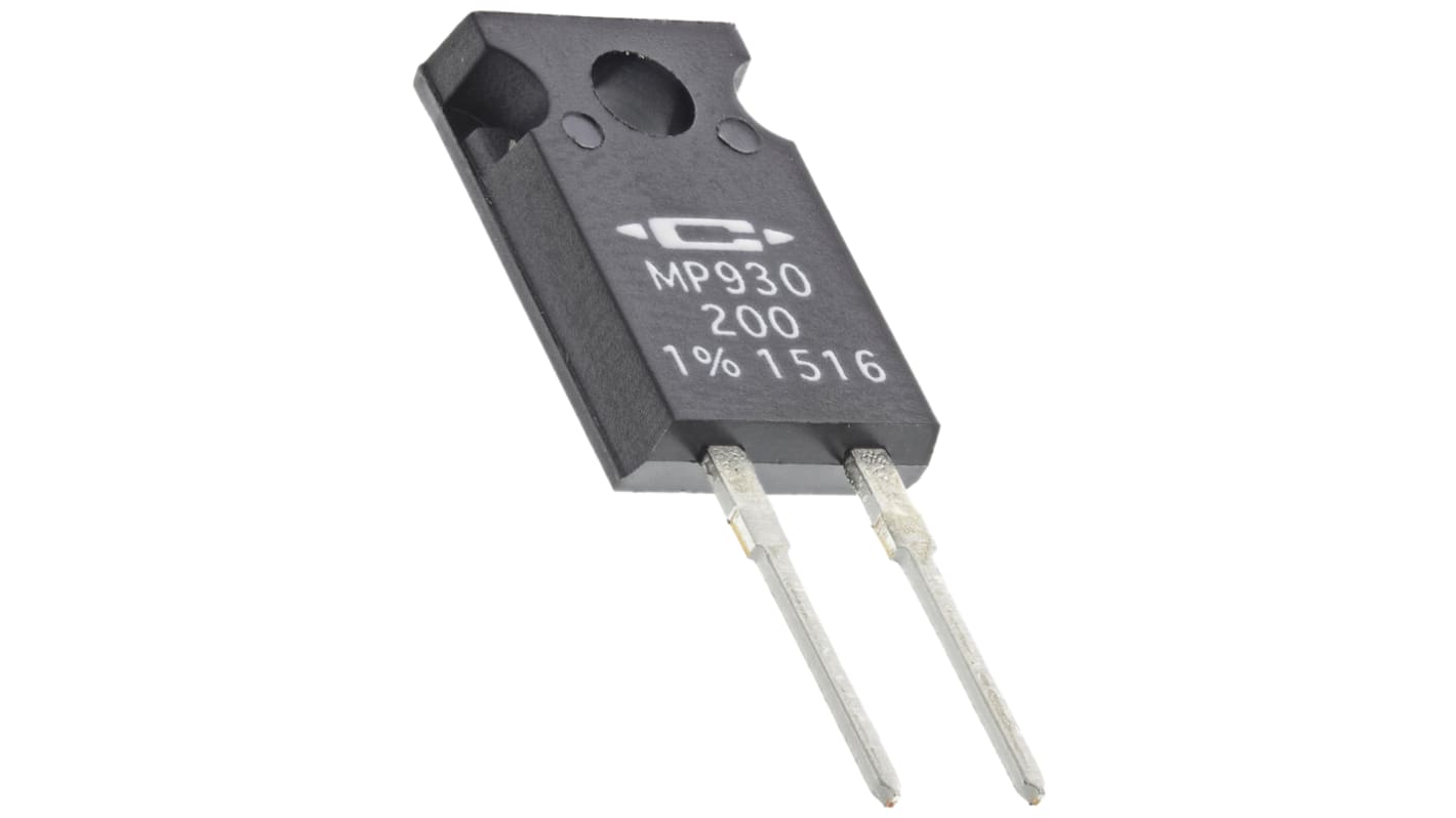 Resistenza Caddock serie MP930, 200Ω, 30W, ±1%