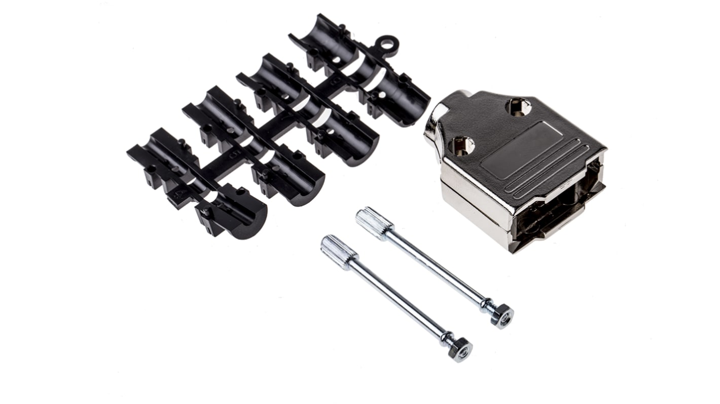 MH Connectors 9针D-Sub外壳, ABS壳体, 直向, E尺寸, 银色, MHDTPK系列