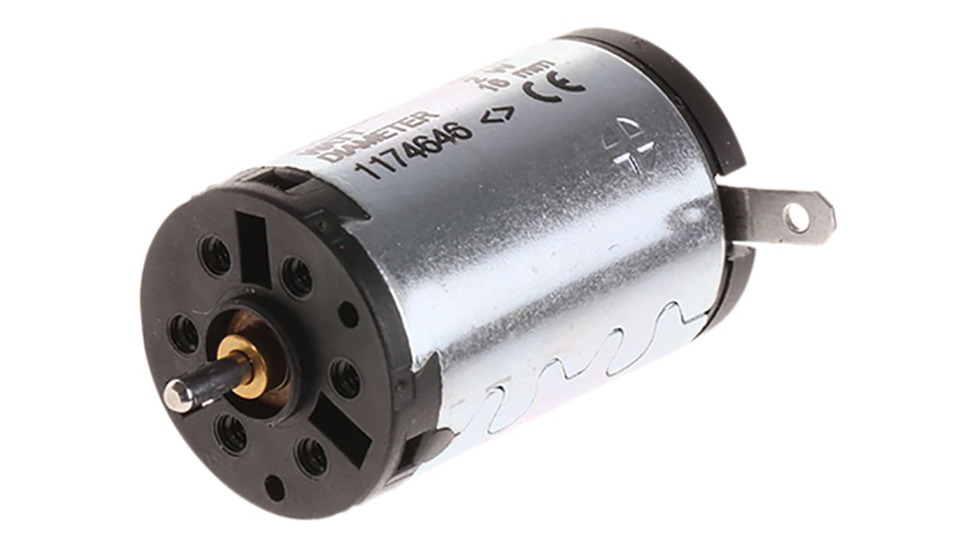 Maxon Brushed DC Motor, 2 W, 21 V, 2.14 mNm, 13700 rpm, 1.5mm Shaft Diameter