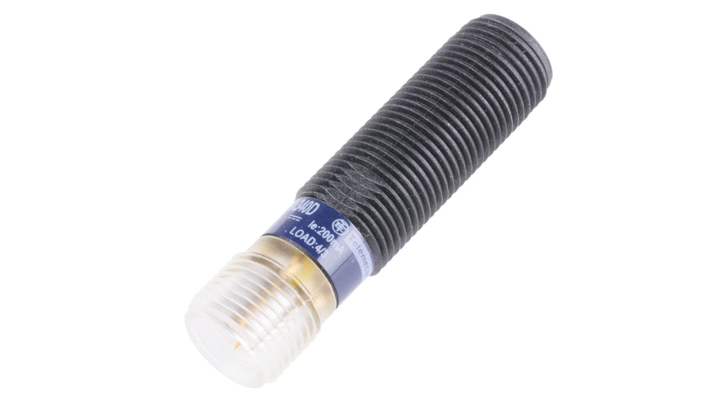 Rs-Online Sensore di prossimità Cilindro filettato Telemecanique Sensors M12 rilevamento 4 mm 12 → 24 V c.c