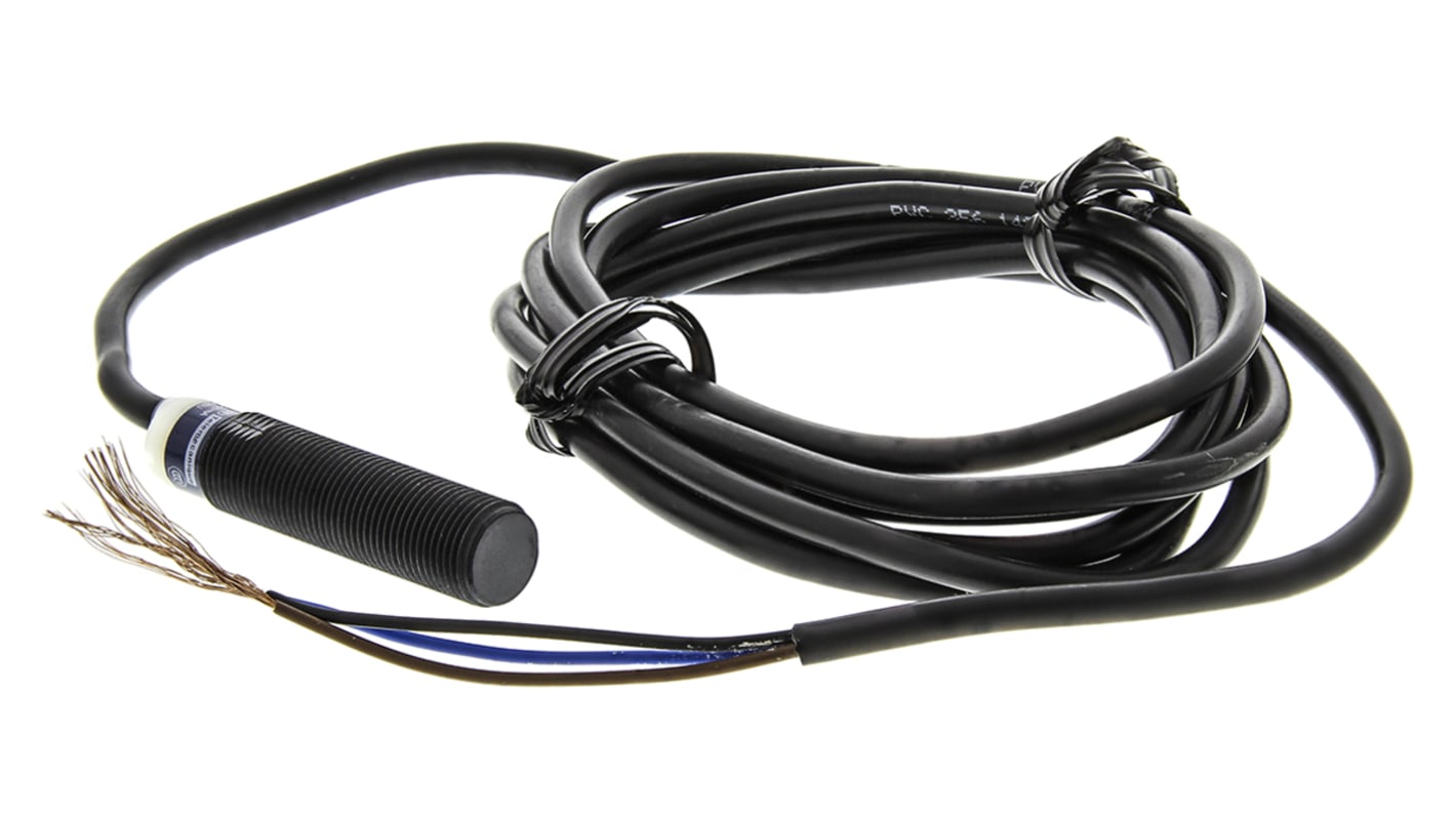 Rs-Online Sensore di prossimità Cilindro filettato Telemecanique Sensors M12 rilevamento 4 mm 12 → 48 V c.c