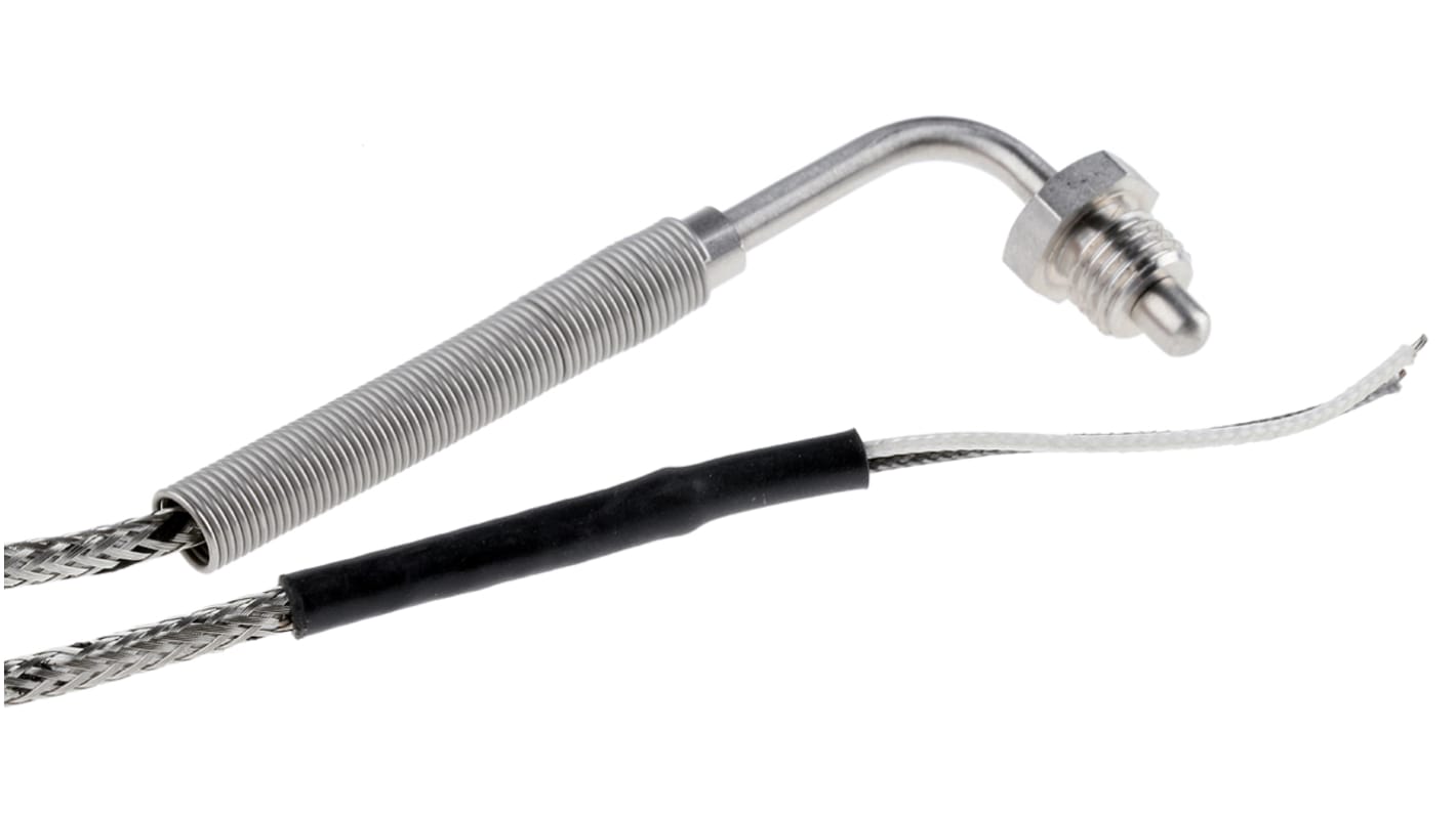 Correge Type J Thermocouple 40mm Length, 4mm Diameter → +600°C