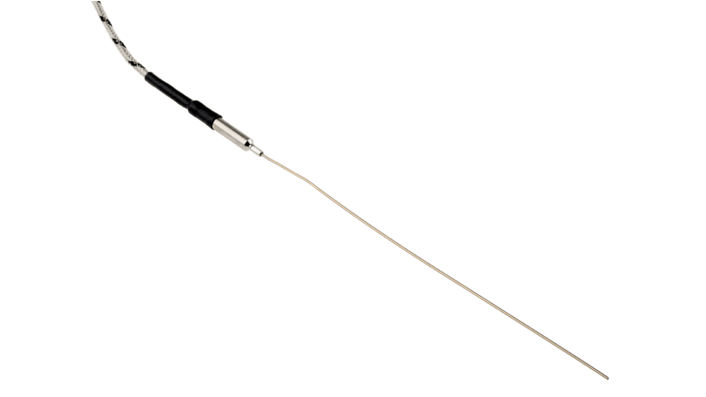 RS PRO Type J Thermocouple 150mm Length, 1mm Diameter → +400°C