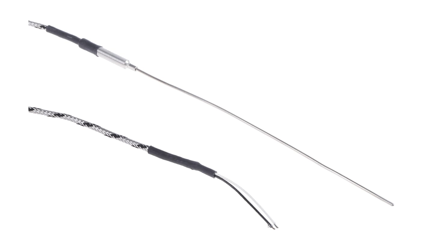 RS PRO Type J Thermocouple 150mm Length, 1.5mm Diameter → +400°C