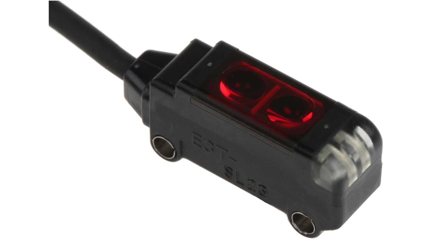 Rs-Online Sensore fotoelettrico Rettangolare Omron a retroriflessione rilevamento 5 mm → 30 mm uscita PNP
