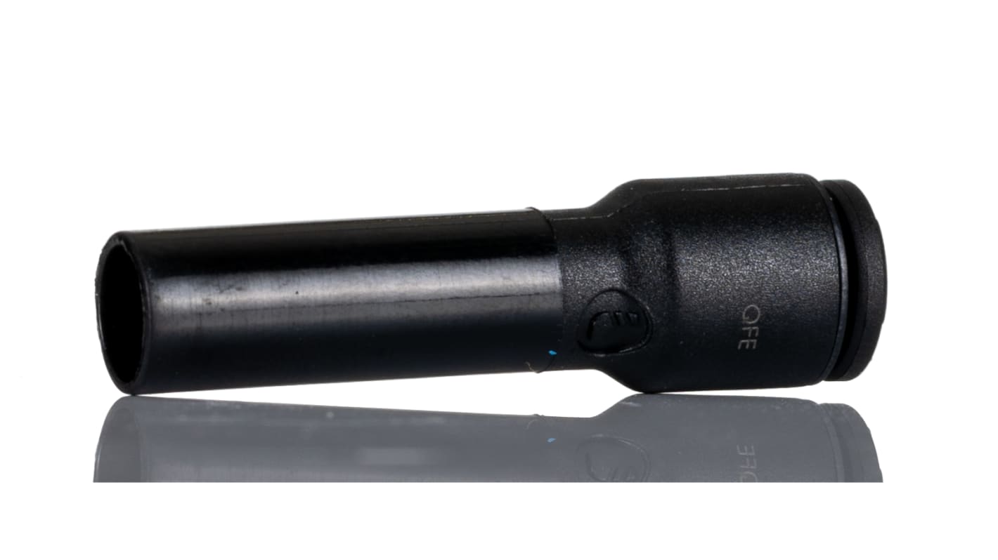 Legris LF3000 6-mm-Steckanschluss x 8-mm-Steckanschluss Gerader Einsteckadapter, Rohr-zu-Rohr, Nylon