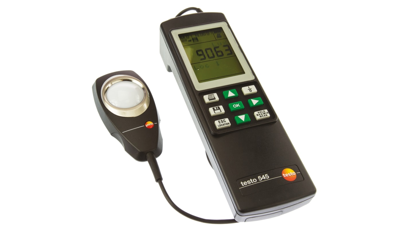 testo 545 Luxmeter, bis 100000lx, 1 lx, ±8,5 %