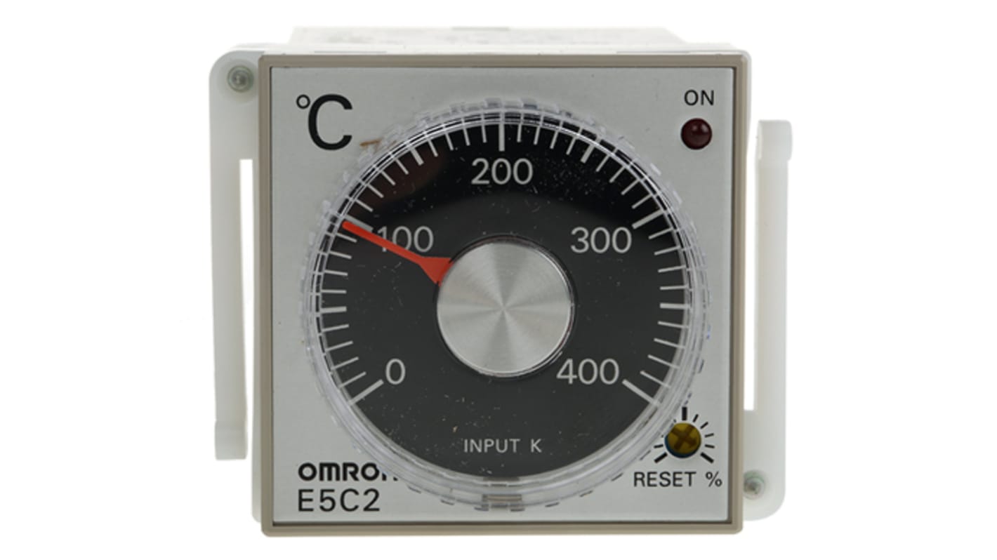 Rs-Online Regolatore di temperatura On/Off Omron E5C2 100 → 240 V c.a. 48 x 48 (1/16 DIN)mm 1 uscita Relè