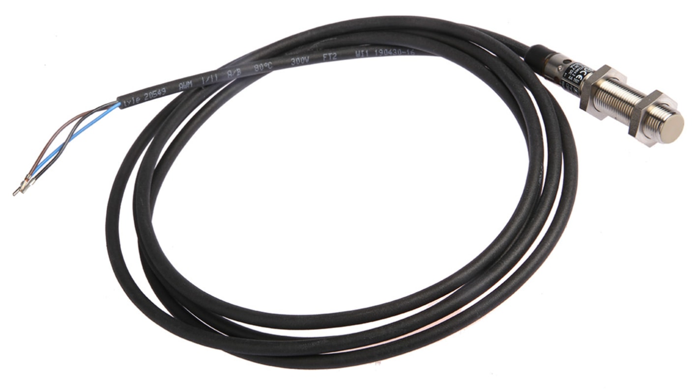 Rs-Online Sensore di prossimità Cilindro filettato Pepperl + Fuchs M12 rilevamento 4 mm 10 → 36 V c.c