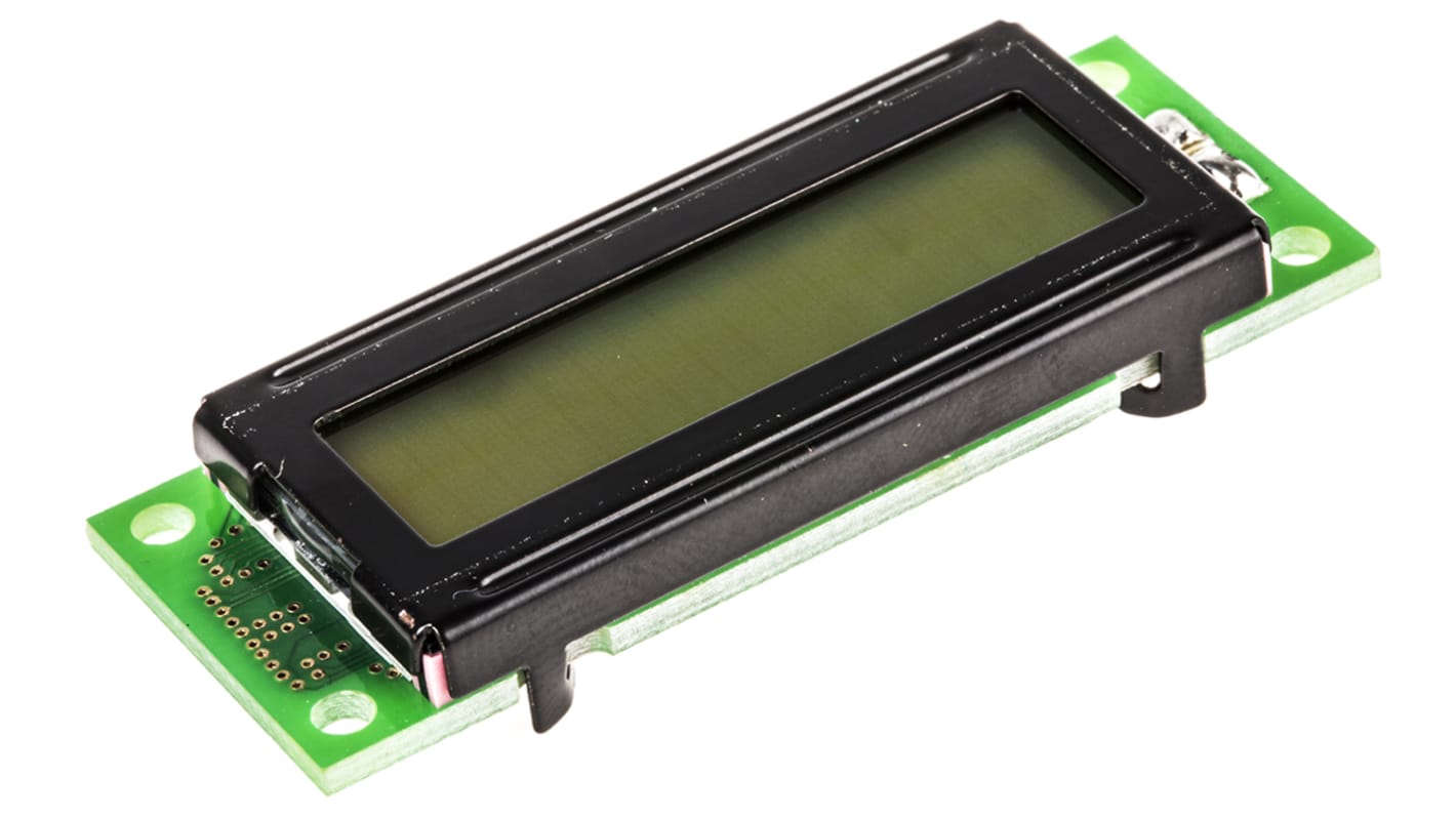 Theale 16203STFY TH16203 Alphanumeric LCD Display, 2 Rows by 16 Characters, Transflective