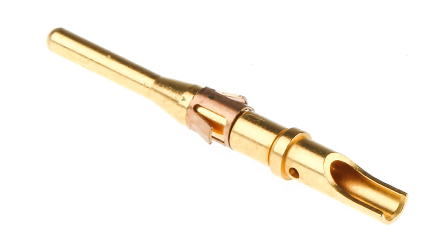 ITT Cannon Male Solder Circular Connector Contact, Wire Size 16 AWG