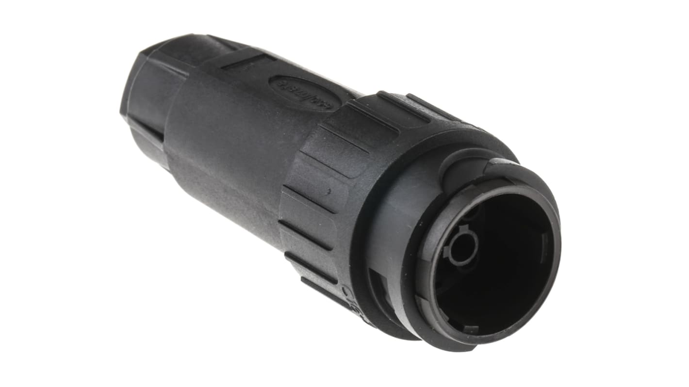 Amphenol Industrial Circular Connector, 8 + PE Contacts, Cable Mount, Plug, Male, IP65, Ecomate C16 Series