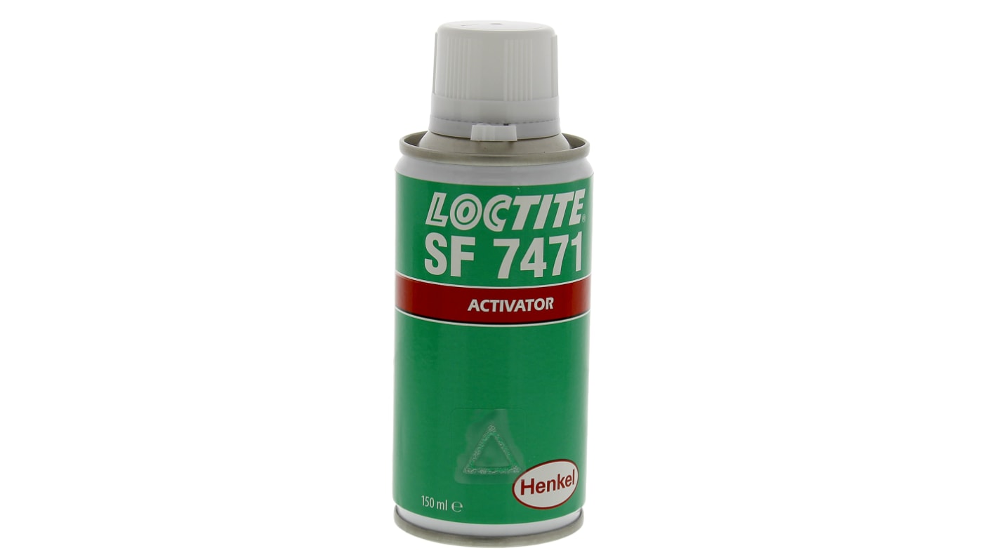 Loctite 7471 Aerosol Aerosol Adhesive Activator for use with Gasketing, Retaining, Thread Sealant, 150 ml