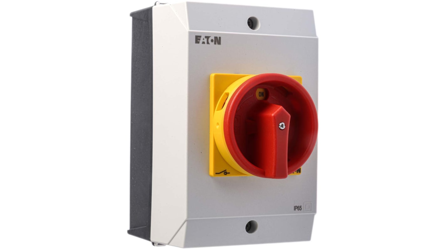 Eaton 6P Pole Surface Mount Isolator Switch -, 22kW Power Rating, IP65