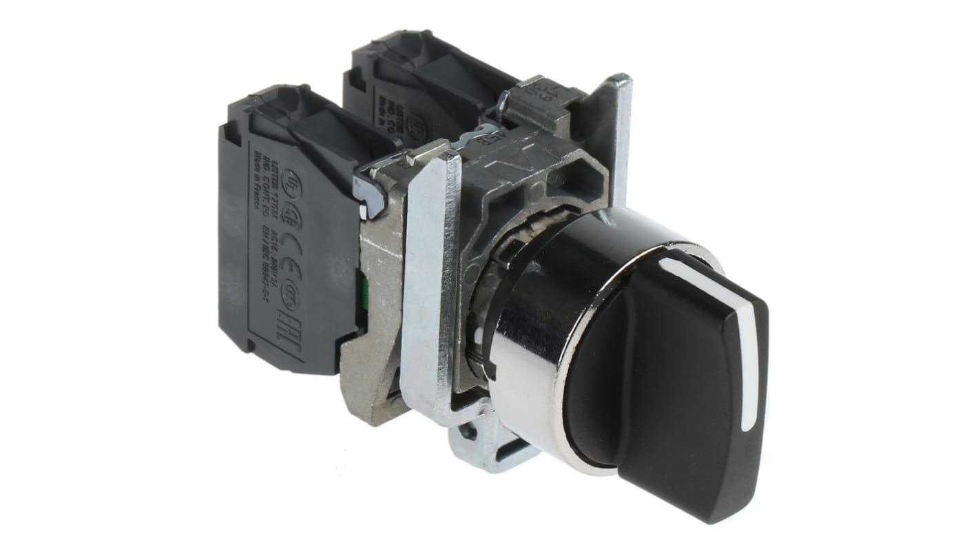 XB4BD33 Schneider Electric Knob Selector Switch (2NO) 3 Positions RS