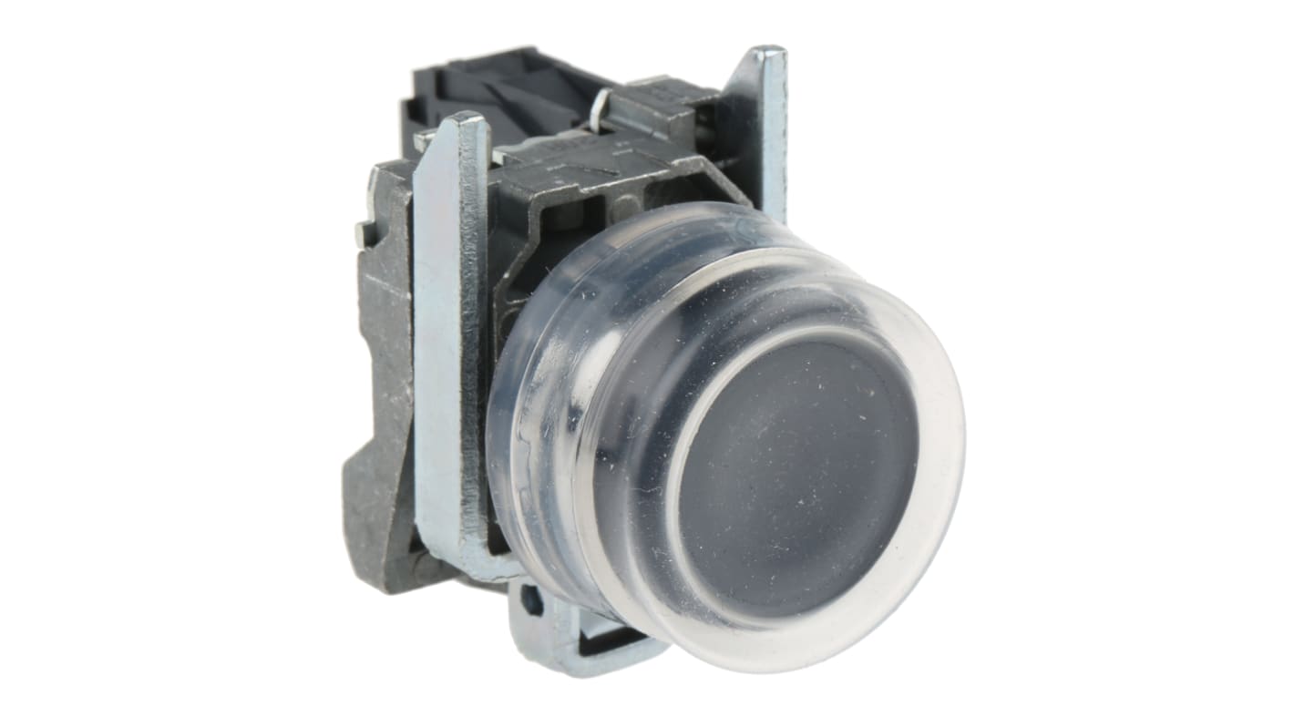 Schneider Electric Harmony XB4 Series Push Button, Panel Mount, 22mm Cutout, SPST, IP66, IP67