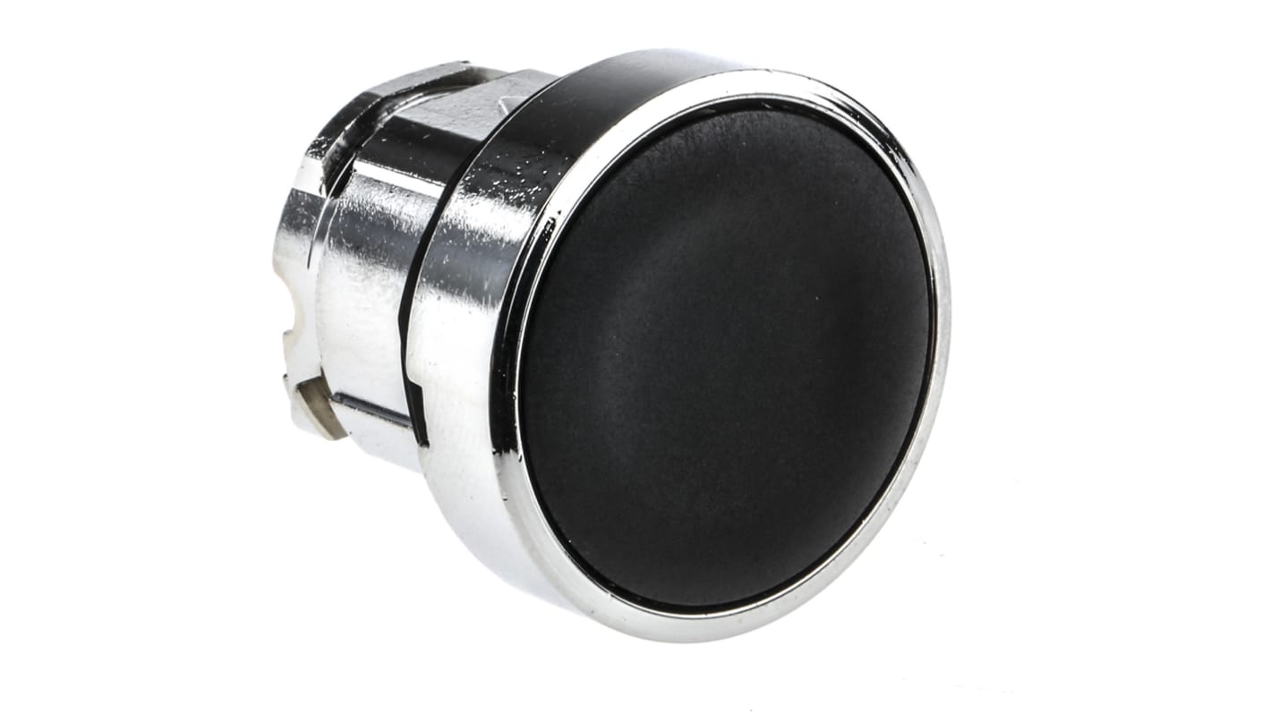 Schneider Electric Harmony XB4 Series Black Momentary Push Button Head, 22mm Cutout, IP66, IP67, IP69K