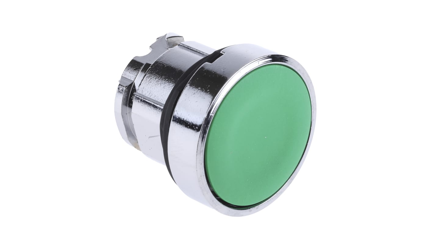 Schneider Electric Harmony XB4 Series Green Momentary Push Button Head, 22mm Cutout, IP66, IP67, IP69K