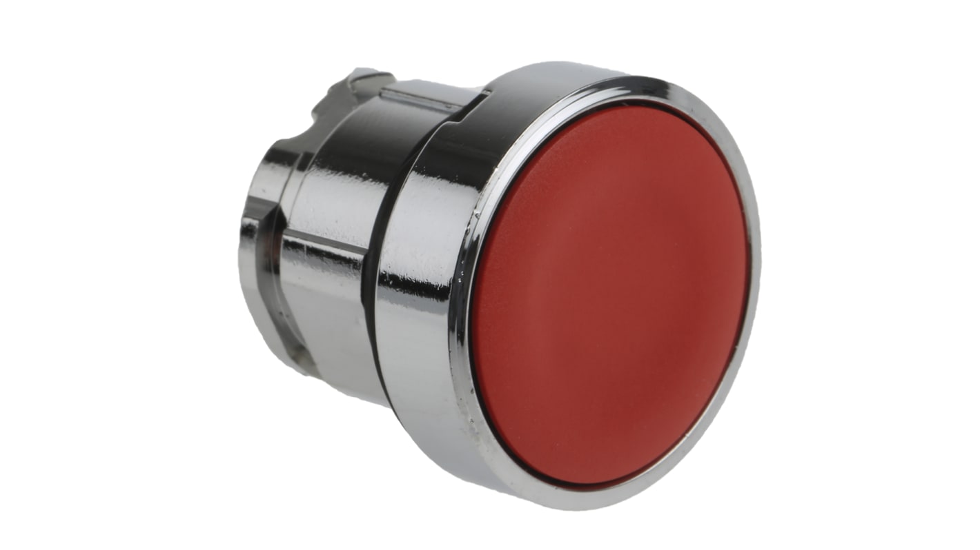 Schneider Electric Harmony XB4 Series Red Momentary Push Button Head, 22mm Cutout, IP66, IP67, IP69K