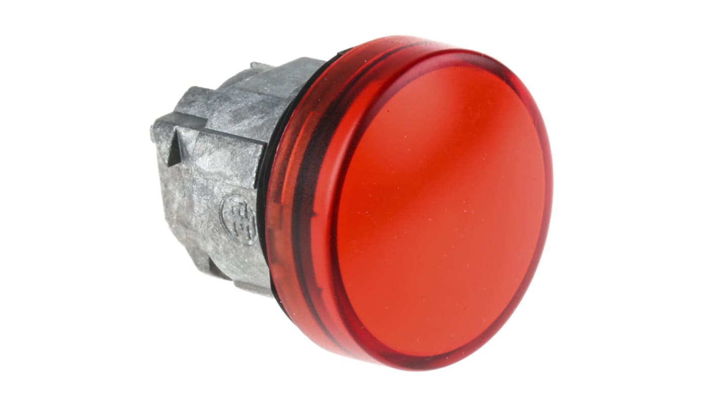 Schneider Electric Red Pilot Light Head, 22mm Cutout Harmony XB4 Series
