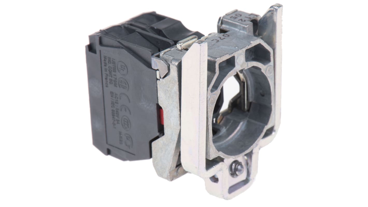 シュナイダーエレクトリック ライトブロック＆ホルダ SPST 250V ネジターミナル ZB4BW062