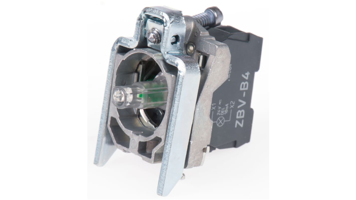 Schneider Electric Harmony XB4 Series Contact & Light Block, 24V ac/dc, SPST