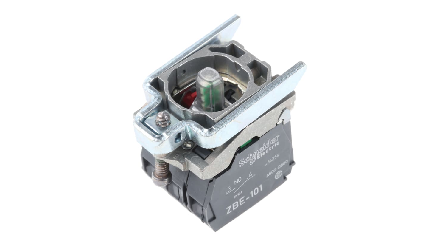 Schneider Electric ライトブロック＆ホルダ 1 NO + 1 NC 230 → 240V ac ネジターミナル ZB4BW0M35