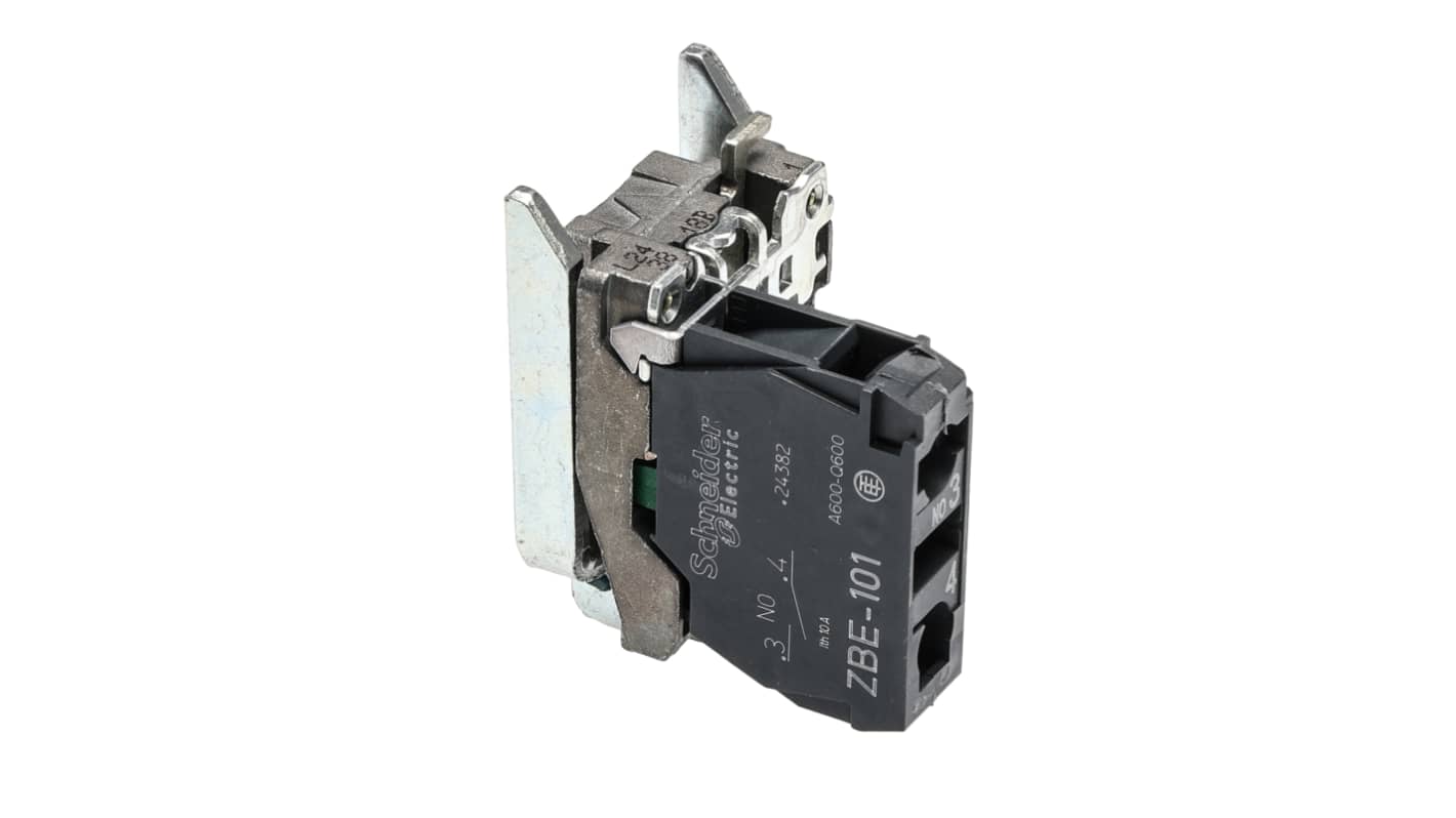 Schneider Electric Harmony XB4 Series Contact Block, 600V, SPST