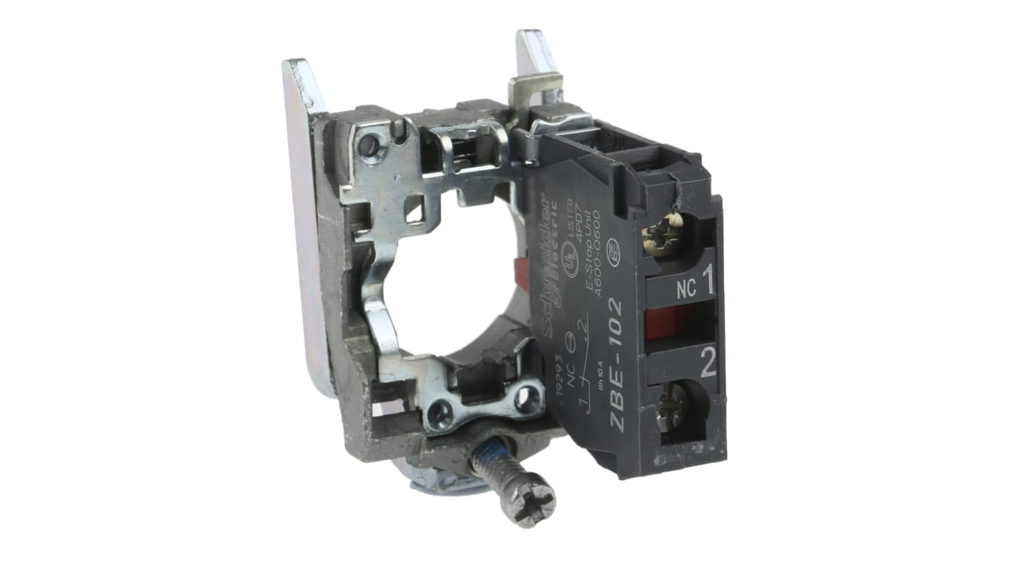 Schneider Electric Harmony XB4 Series Contact Block, 600V, SPST