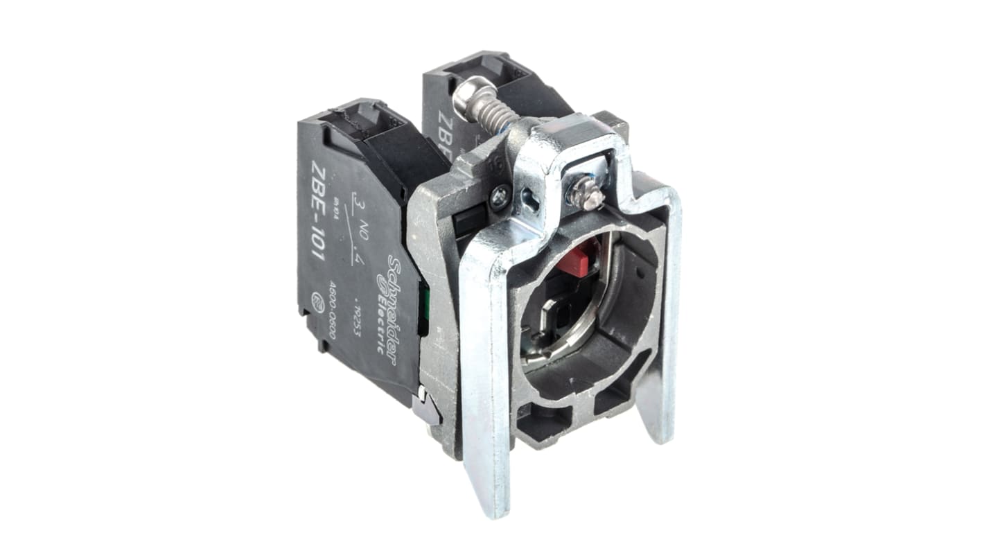 Schneider Electric Harmony XB4 Series Contact Block, 600V, 1 NO + 1 NC