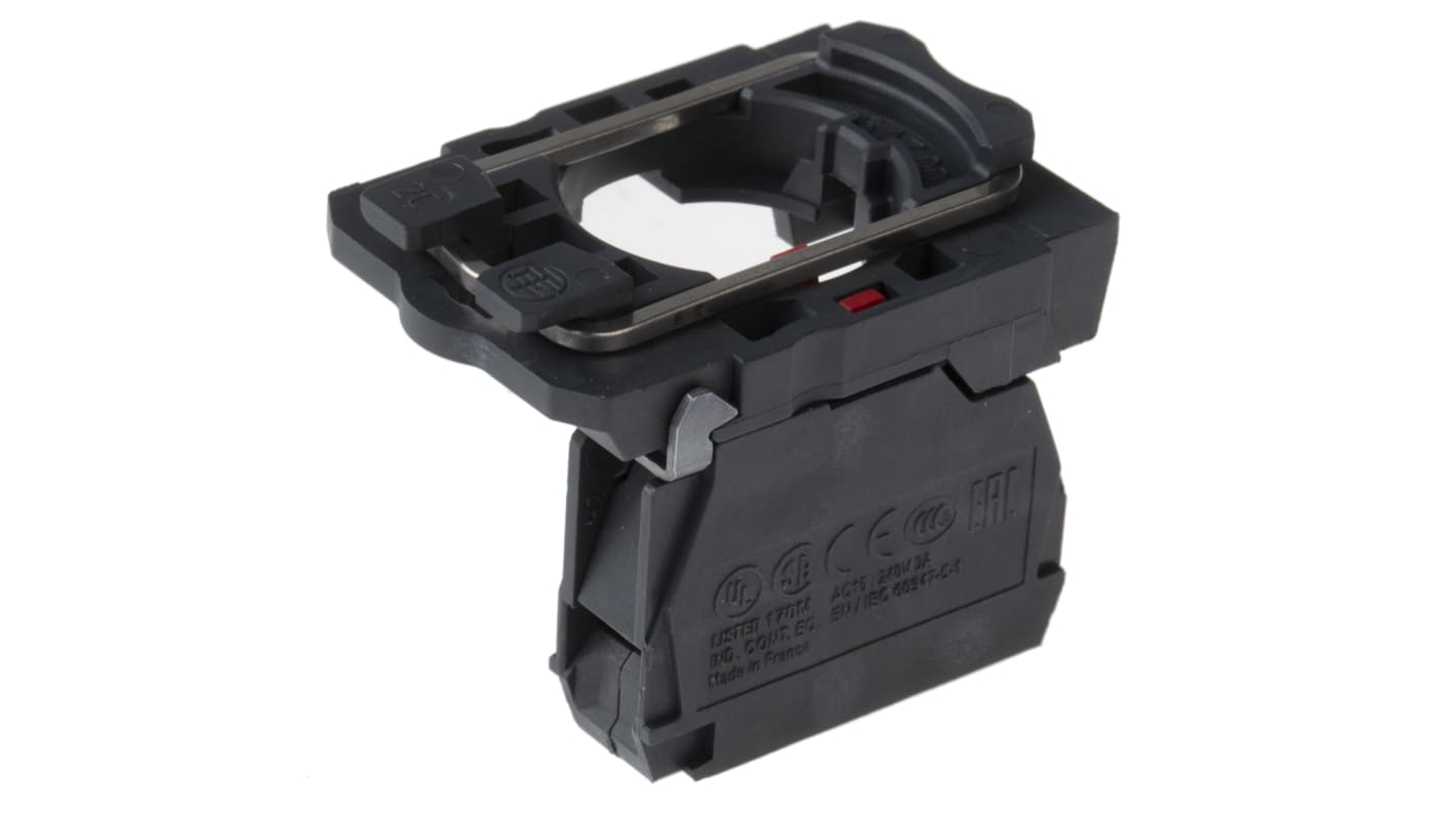 シュナイダーエレクトリック コンタクトブロック＆ホルダ SPST 600V ネジターミナル ZB5AZ102
