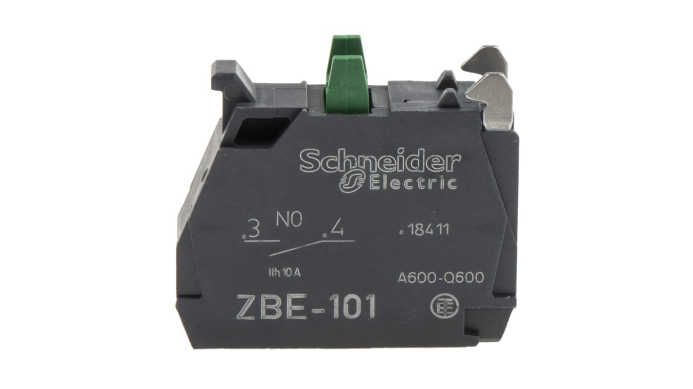 Schneider Electric 触点系统, 接触块, 600V, SPST触点, Harmony XB系列