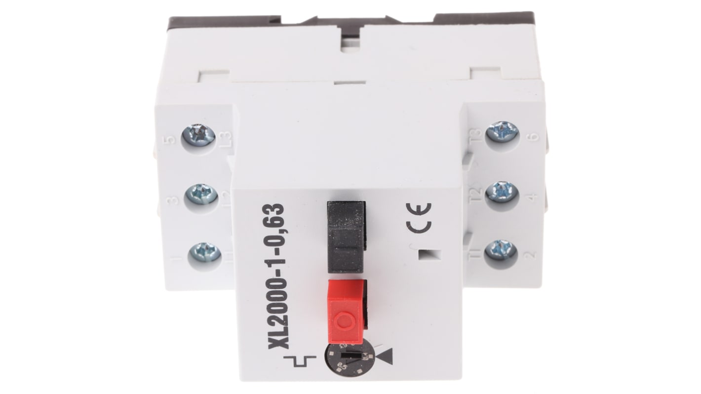 RS PRO 0.4 → 0.6 A Motor Protection Circuit Breaker