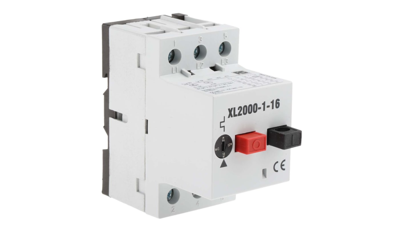 RS PRO 10 → 16 A Motor Protection Circuit Breaker