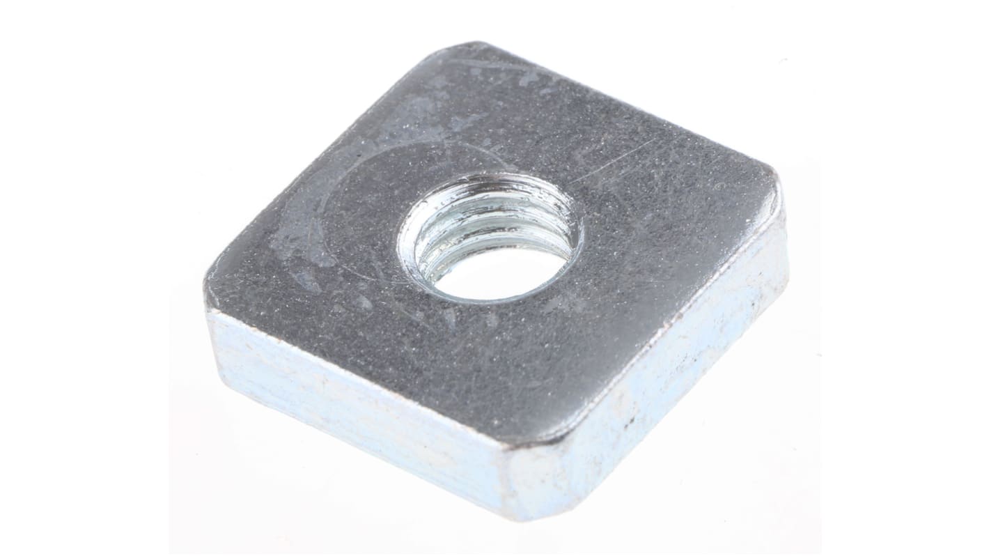 Dado quadrato FlexLink in Acciaio, per profili da 44 mm, scalanatura da 11mm, M8