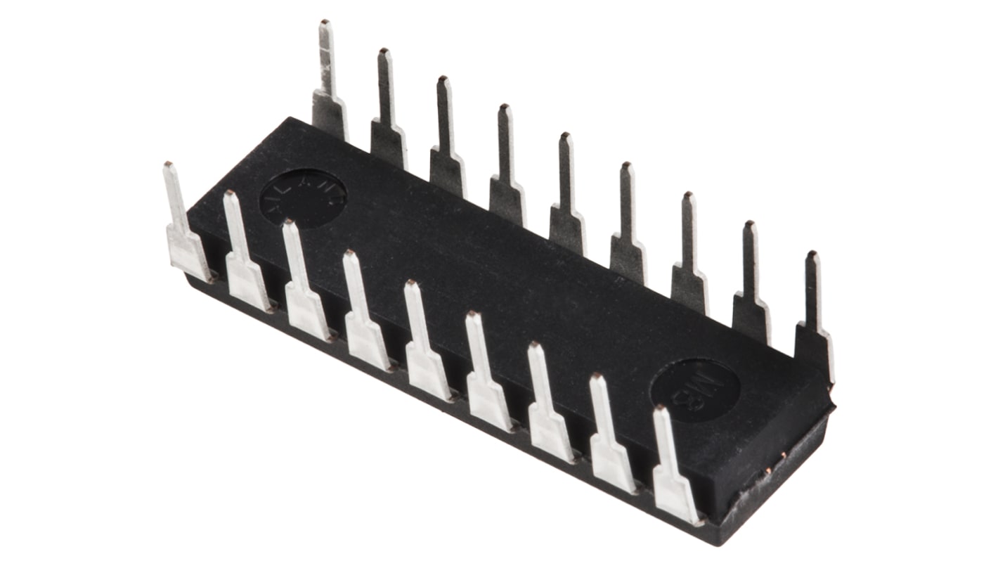 Microchip PIC16F系列单片机, PIC内核, 18针, PDIP封装, 0CAN通道