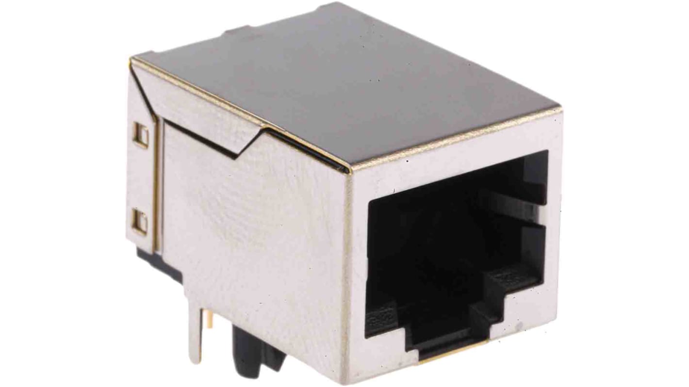 Connettore RJ45 Femmina RS PRO, 8P8C vie, Montaggio PCB