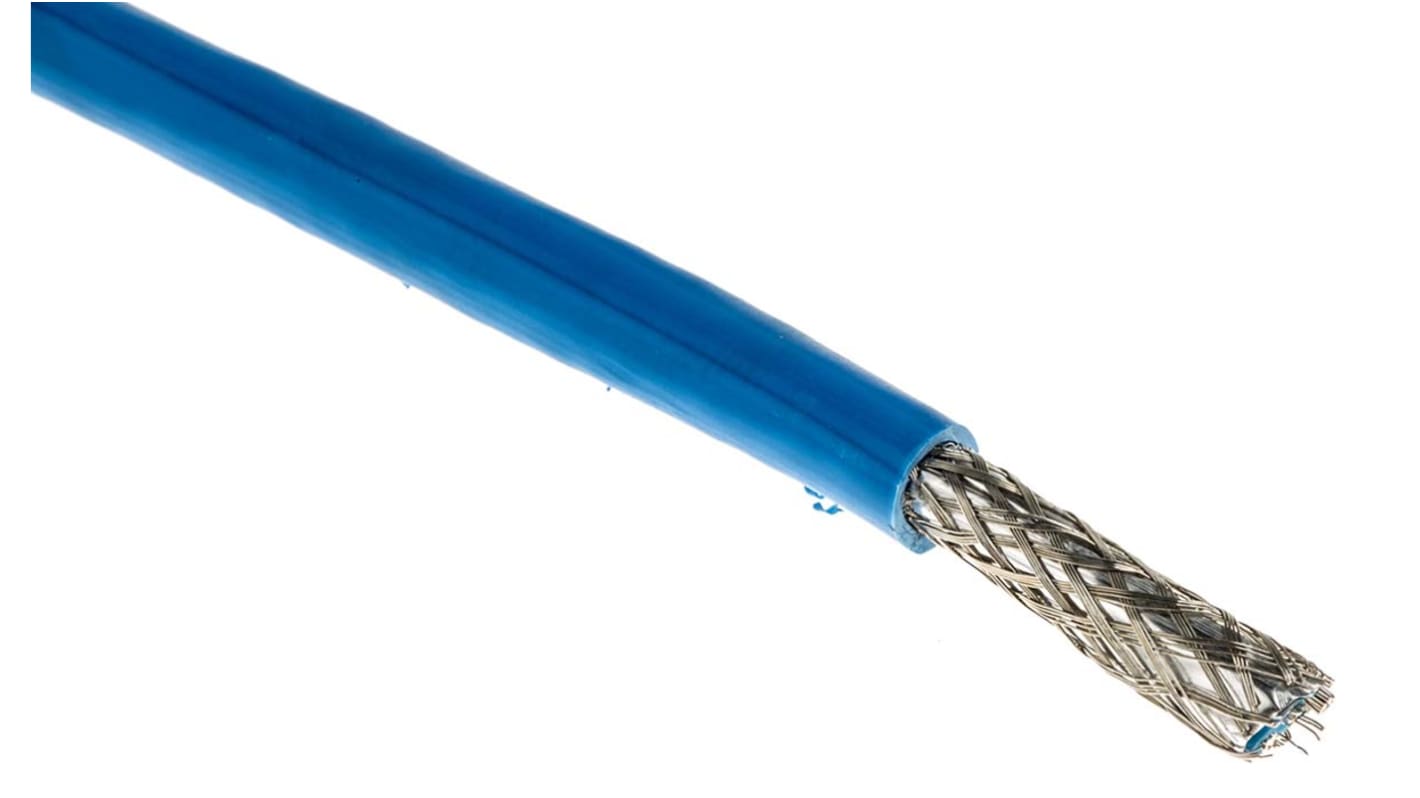 Belden, YE00447 series Blue Twinaxial Cable, 6.17mm OD 152m, 78 Ω impedance