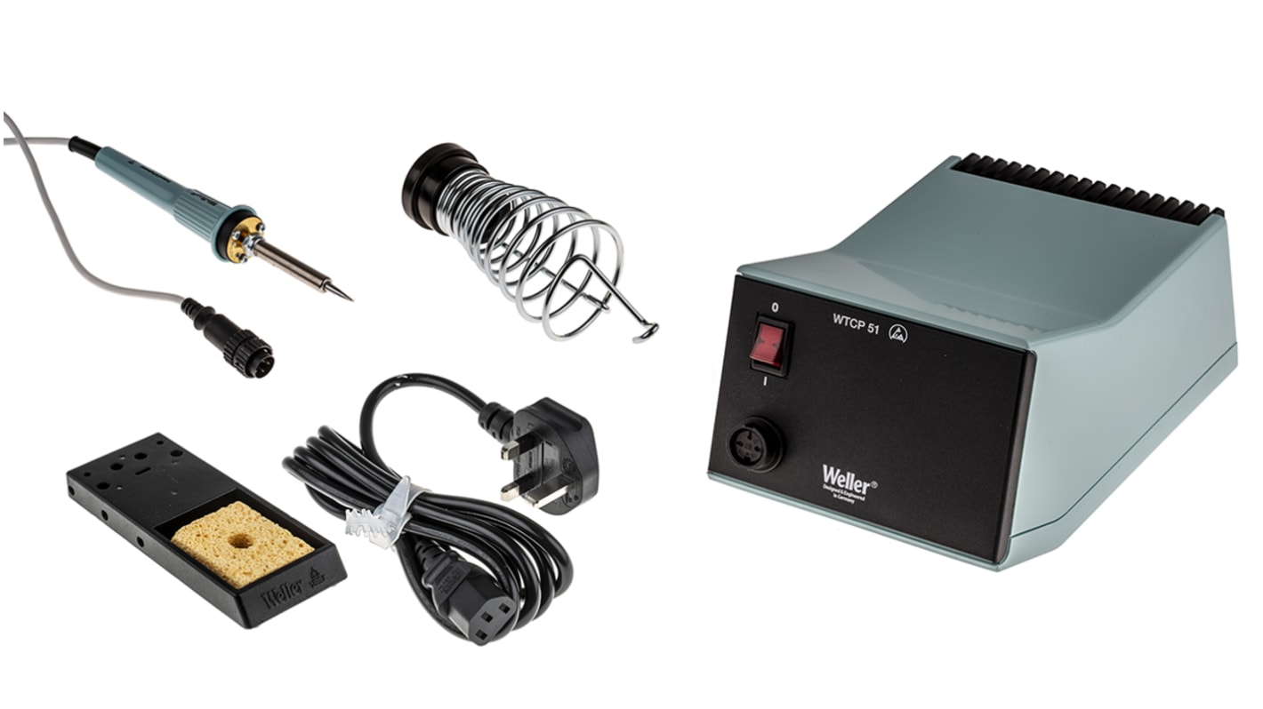 Weller WTCP 51 Soldering Station 50W, 230V