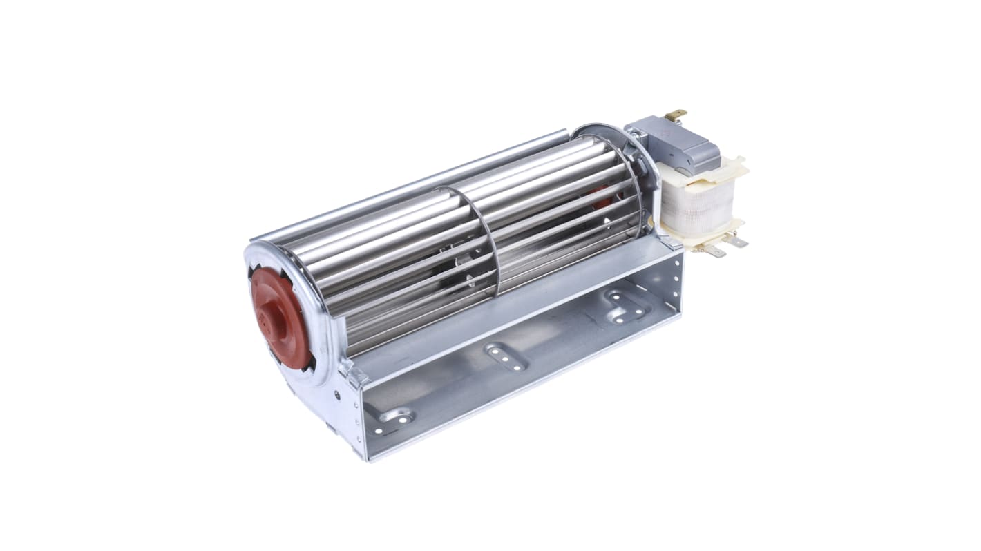 ebm-papst QLZ Series Tangential Centrifugal Fan, 230 V ac, 130m³/h, AC Operation, 96 x 251 x 83mm