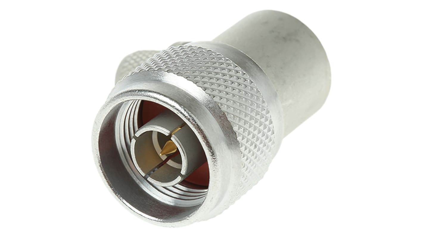 Radiall Stecker Koaxialsteckverbinder N-Steckverbinder, Kabelmontage Crimp-Anschluss, für RG214, RG225-Kabel, 50Ω,