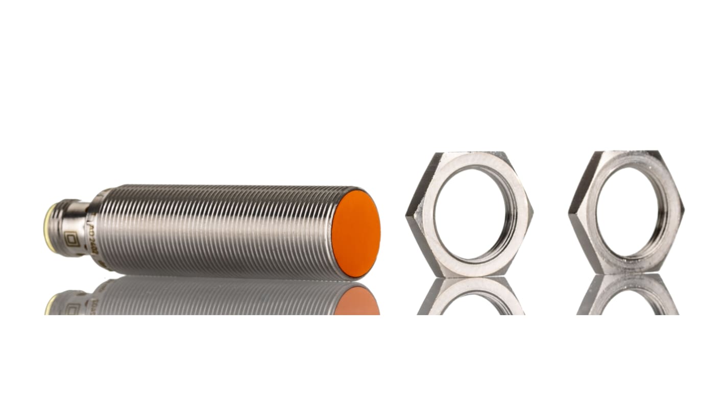 Rs-Online Sensore di prossimità Cilindro filettato ifm electronic M18 rilevamento 8 mm da 10 → 36 V c.c