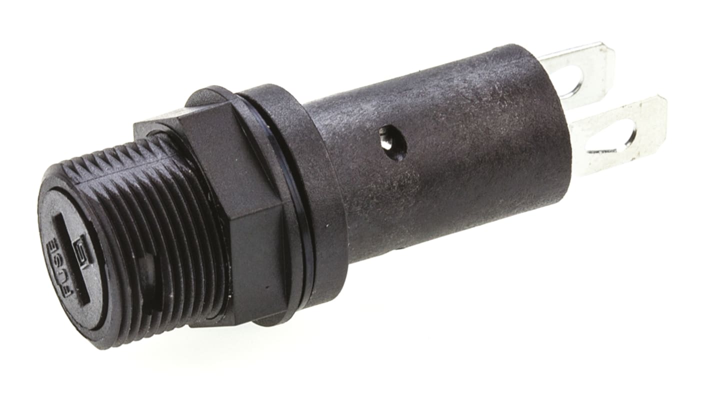 Schurter FPG2 系列 5 x 20mm 保险丝座 16A 3101.0120
